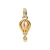 Sparking Gold Plated Charm Beads Dangle Original Snake Fit Copper Bracelet Necklace Beads For Diy Jewelry Women Gift