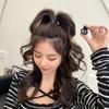 Korean  Black Ponytail Fixed Artifact Hair Claw Jewelry Hair Accessories For Women Girl Hair Accessories