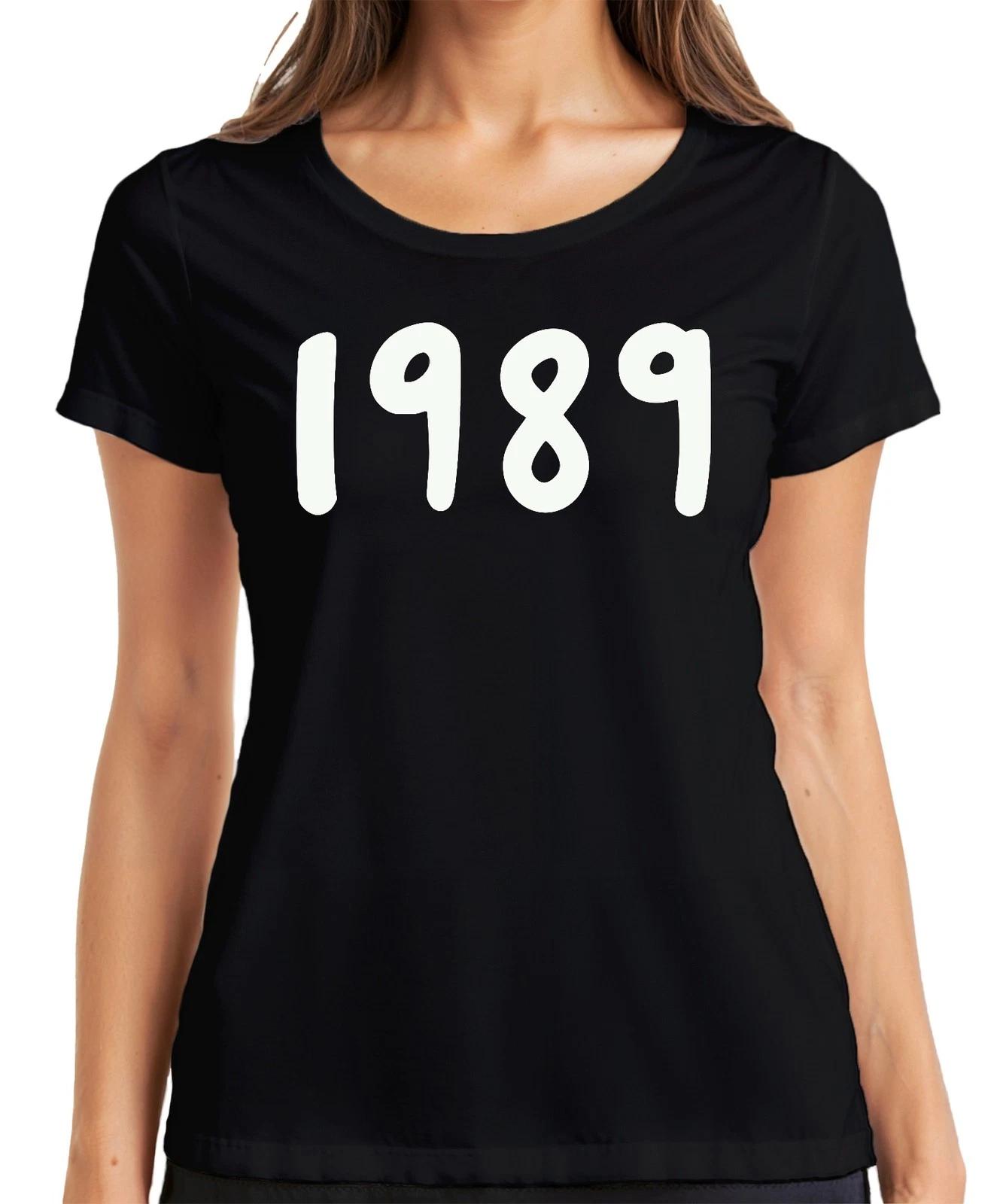 Jahrgang 1989 Retro 90er Geburtsjahr Geschenk Vintage Geburtstag Damen T-Shirt XXL
