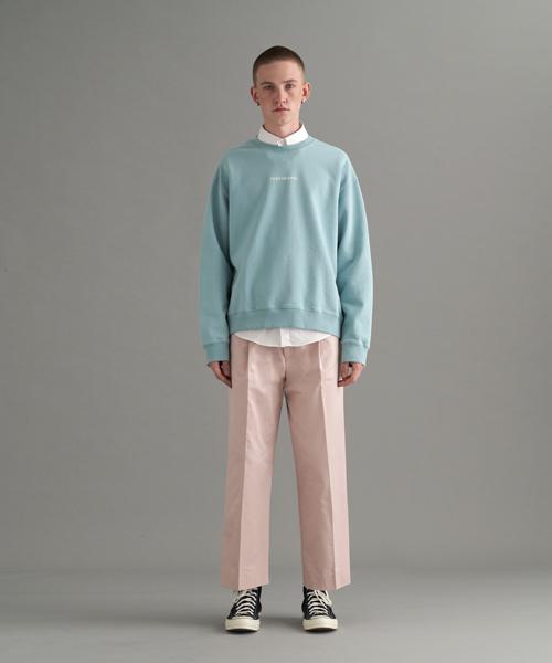 Denivel Men'S Cotton Length Wide Pants (Pink)