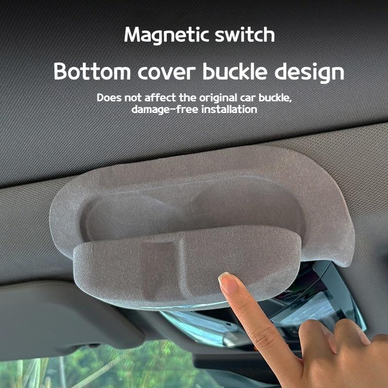 For BMW 5Series X3 G60 G45 2025-2025 Carglasses case modified sunglasses storage clip roof sunglasses frame interior accessories