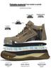 High-top Fashionable Safety Work Shoes - Anti-Smash, Anti-Puncture, Ankle Protection, Comfortable Design