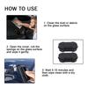 2pcs One Way Mirror Sponge Car Wash Sponge Car Cleaner Cushion Sponge for Car Windshield Bathroom Office Floor Window Glass
