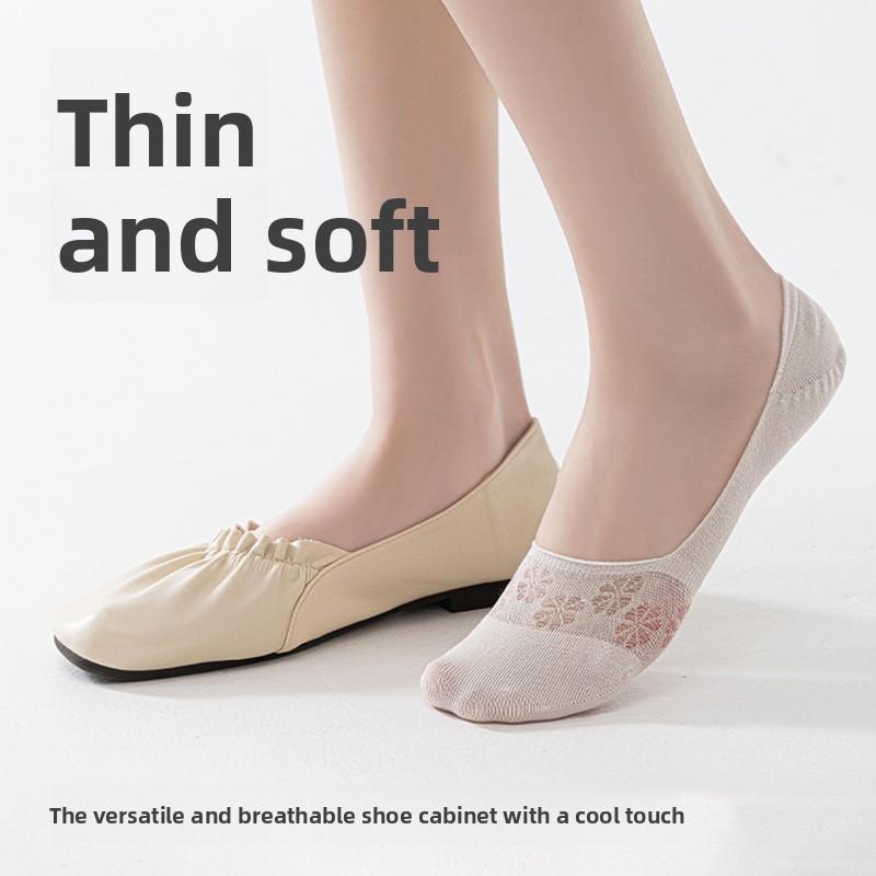 Silk Stockings for Children with Ultra-thin and Cool Feel, with Openwork and Invisible Design, Anti-slip and Non-slippery, No Heel Separation.