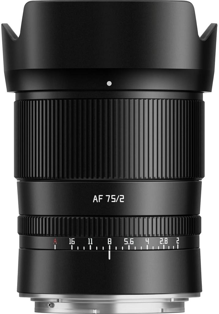 TTArtisan AF 75mm F2 Prime Lens Award Nikon Z Medium Large for Mirrorless Suitable for Landscape and Portrait Master Craftsman Optics Z-mount