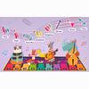 Klaviermatte mit 28 Musikklängen – 160 x 66 cm, Musikspielzeug – Klaviermatte, Tanzmatte, frühes Lernspielzeug, Musikgeschenke für Kleinkinder im Alter von 3–9 Jahren