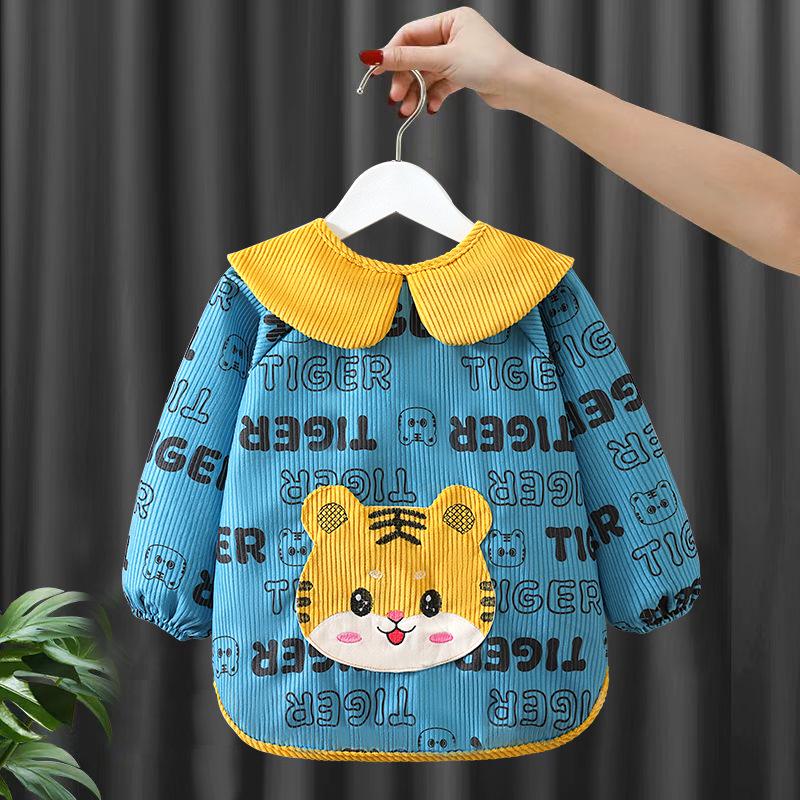 Stylish Waterproof Children's Smock: Baby Bib & Outerwear for Boys & Girls - Autumn/Winter
