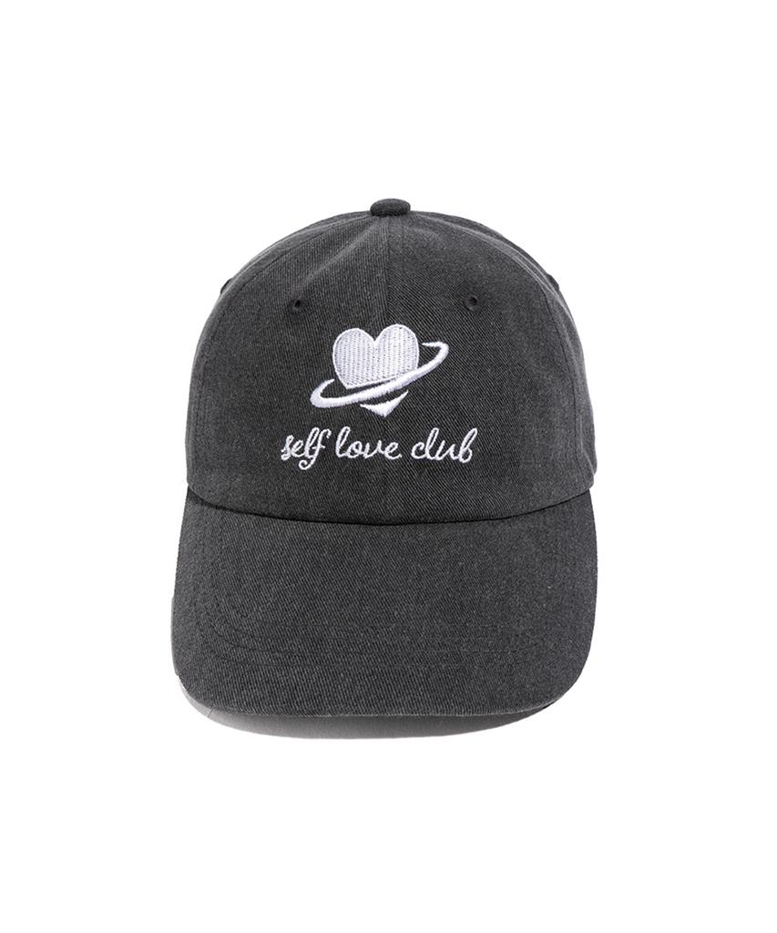 NET SOCIAL CLUB Self Love Pigment Washed Cap (Black)