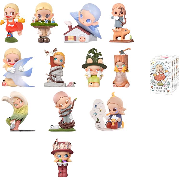 

POP MART Zsiga Borderline Drifter Series Silent Park Figure, Single Blind Box