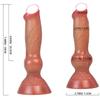 Luminous Dog Dildo Anal Plug Animal Dildo Sex Toys for Women Men Silicone Penis for Women Glow In The Dark