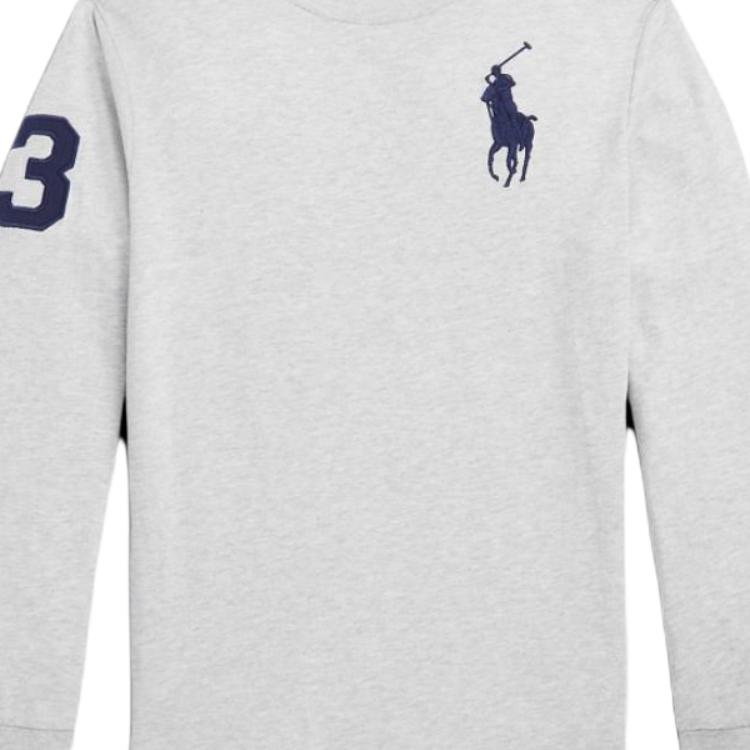 Polo Ralph Lauren T-Shirt Plain Knit Crew Neck Kids Tops CWPOTSHY8020411-020