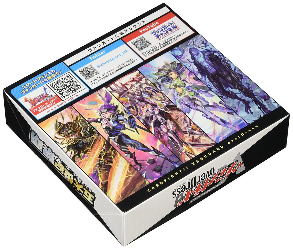 Vanguard OverDress Booster Pack 1. Morgendämmerung der fünf großen Jahrhunderte BOX Cardfight!! VG-D-BT01