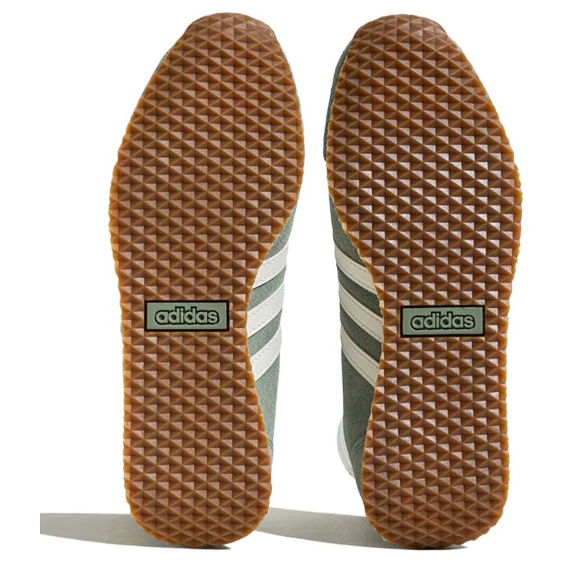 Adidas VS Jog 2.0 Silver Green Gum Unisex Sneakers Off-White JS4445