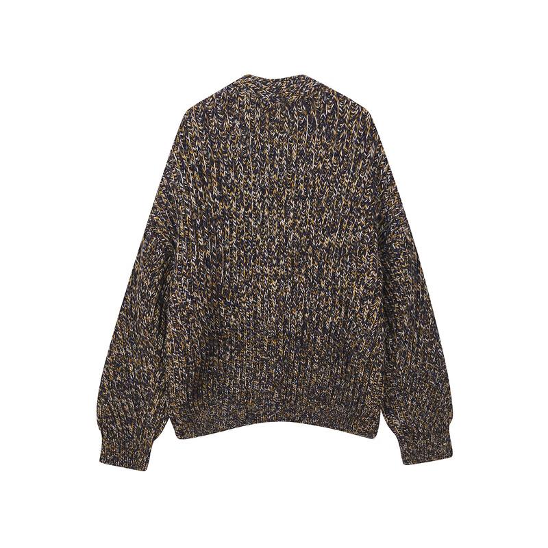 LESS 2024 Fall Lambswool V-Neck Cardigan