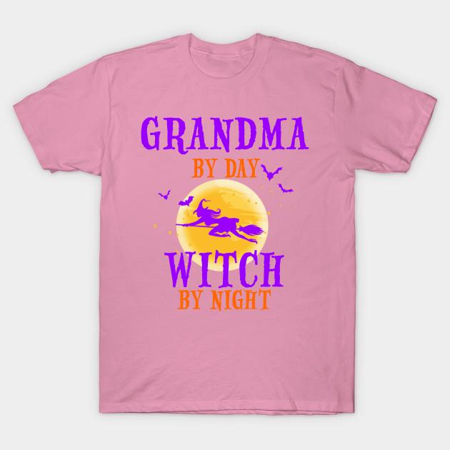 T Shirt Women Grandma Halloween Witch Harajuku Print Kawaii Tshirt Summer Short Sleeve Female T-Shirt Top Tee