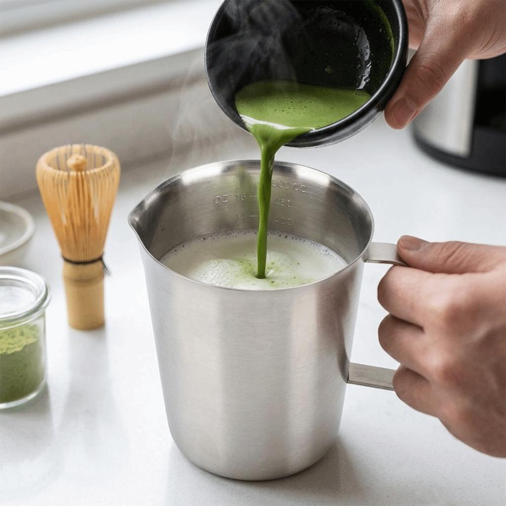 Rustless Steel Measuring Cup with Scale Mixing Cup Graduated Container  Beverage Making 500ml