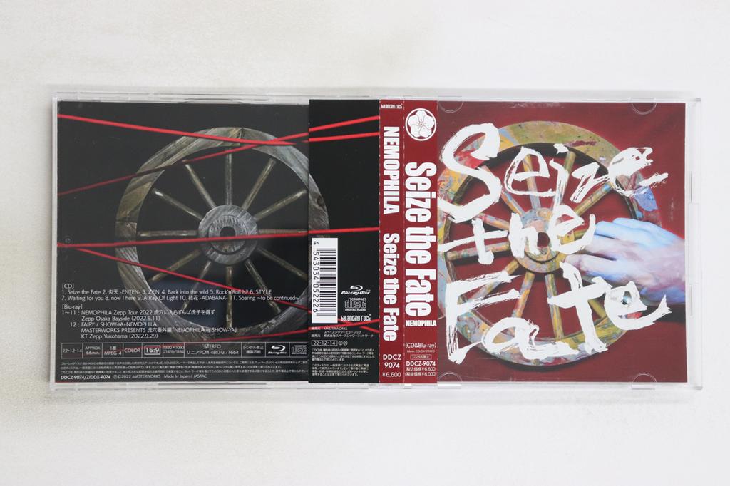 CD NEMOPHILA - Seize the Fate (Limited Edition)(CD DDCZ9074 BALANCING ROCK 2022 Japan Obi Japanese Pop/Rock Used