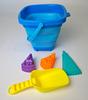 Sandbox Bucket with Toys - Blue