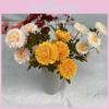 Artificial Silk Peony Flower Bouquet For Wedding Decor Party Centerpiece Arrangement