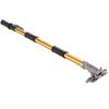Drywall Flat Box Handle, 40''-64'', Anodized Aluminum Flat Finishing Extension Handle, 5-Section Length Adjustable, Non-slip Grip and 360° Painting