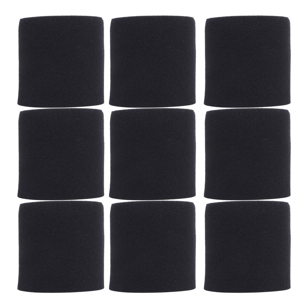 9Pcs Speaker Port Tube Foam Sponge 65mm Diameter 60mm Height Speaker Cabinet Port Tube Foam