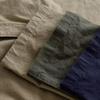 Pantaloni da Uomo Vita Media Larghi Tinta Unita Multitasche Larghi Chiusura con Bottone e Cerniera Retro Traspiranti Dritti Morbidi Abbigliamento Quotidiano Outdoor Pantaloni Cargo Lunghi