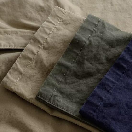 Pantaloni da Uomo Vita Media Larghi Tinta Unita Multitasche Larghi Chiusura con Bottone e Cerniera Retro Traspiranti Dritti Morbidi Abbigliamento Quotidiano Outdoor Pantaloni Cargo Lunghi