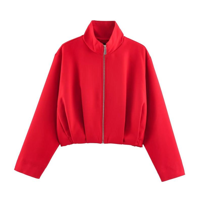 Womens Stand Collar Pilot Jacket 2026