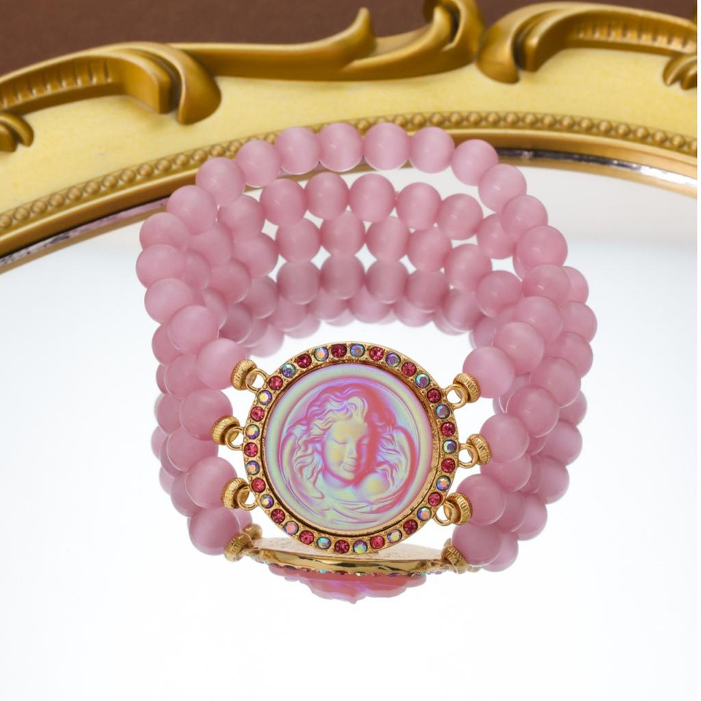Elegant Vintage European Bangle Bracelet Jewelry Gift