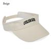 Sun Protection Sports Visor Breathable Empty Top Hat Summer Sun Hat  Tennis