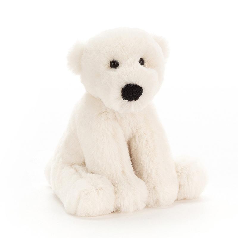 Jellycat Arctic Antarctic Series Animal Perry Polar Bear White Doll Plush Doll 12cm Height