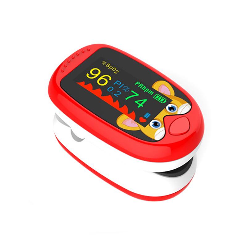 Children's Finger Pulse Oximeter - Blood Oxygen Saturation Monitor