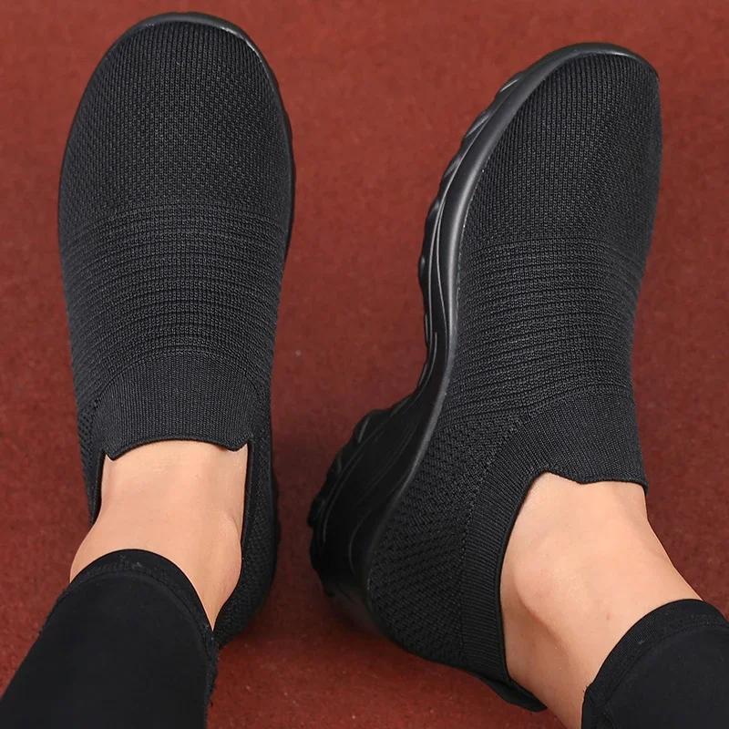 

Women s Casual Shoes Fashionable Mesh Shoes Lightweight Breathable Casual Walking Shoes Suitable for Travel Outdoor Activities 36 чорний білий колір