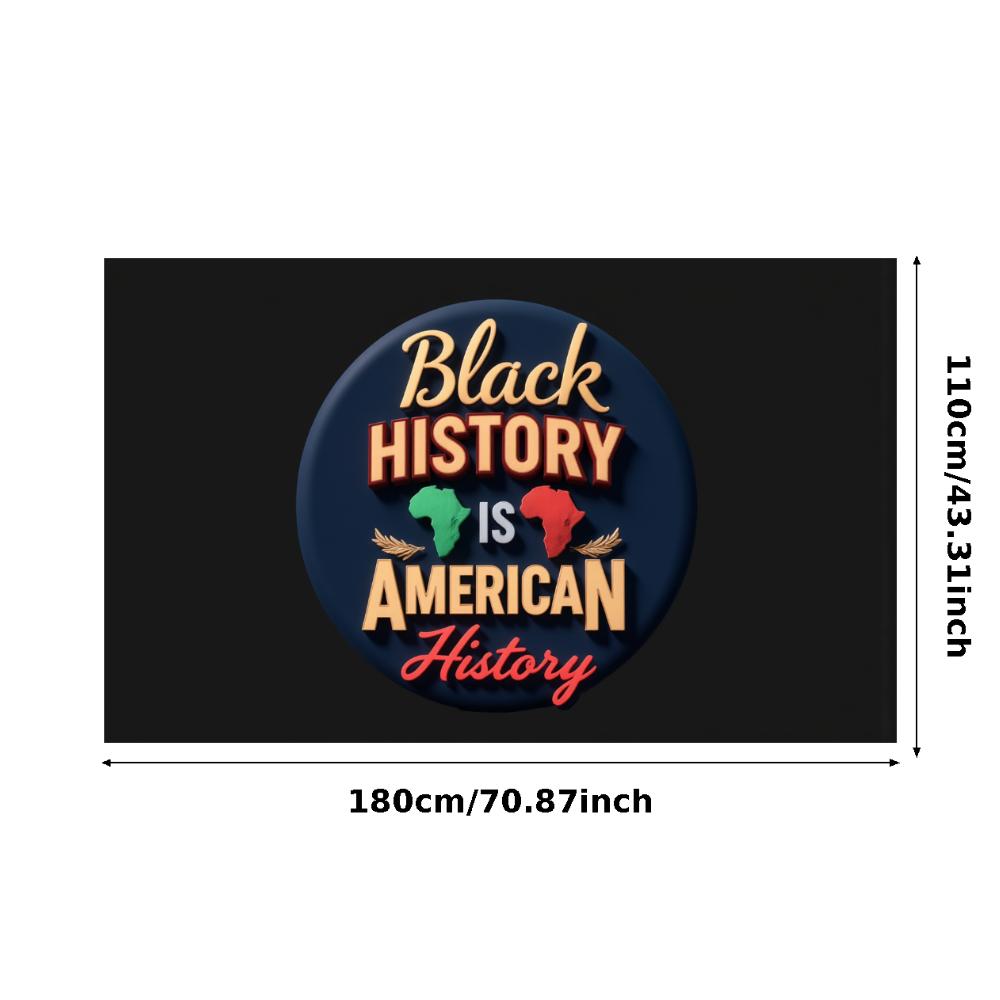 

Vibrant Colors Historical Celebration Banner Educational Banner Black History Banner for Educational Event