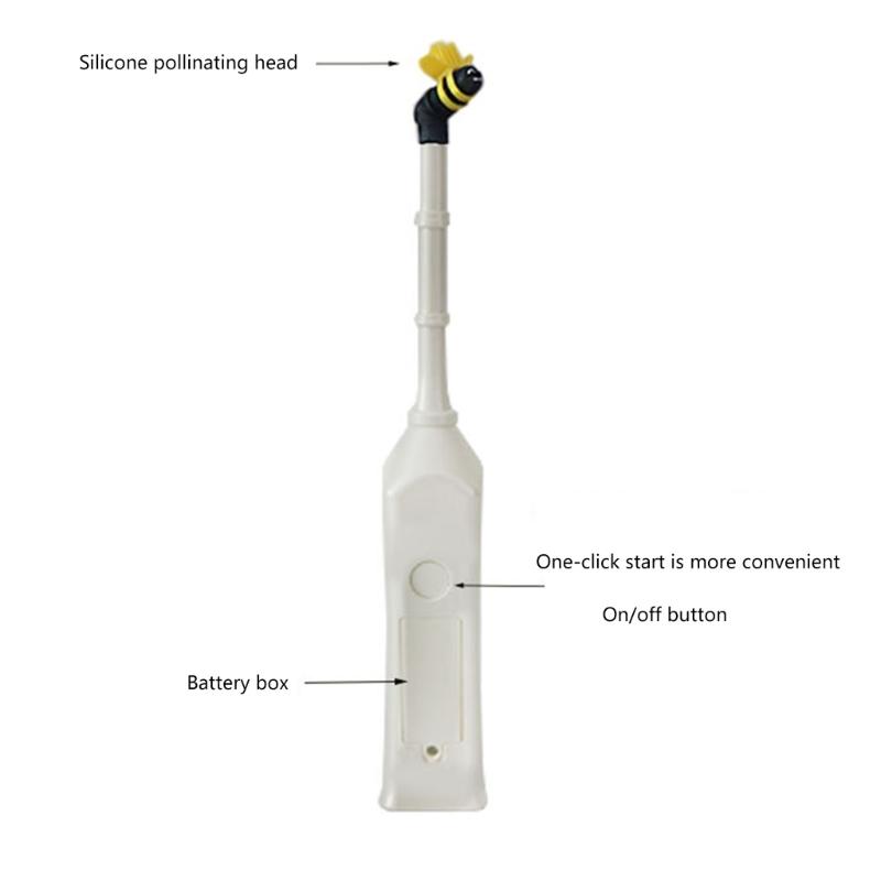 Impollinatore Elettrico Per Maggiore Efficienza del Giardino Spruzzatore Portatile Ricaricabile Leggero in ABS Per Casa Fattoria