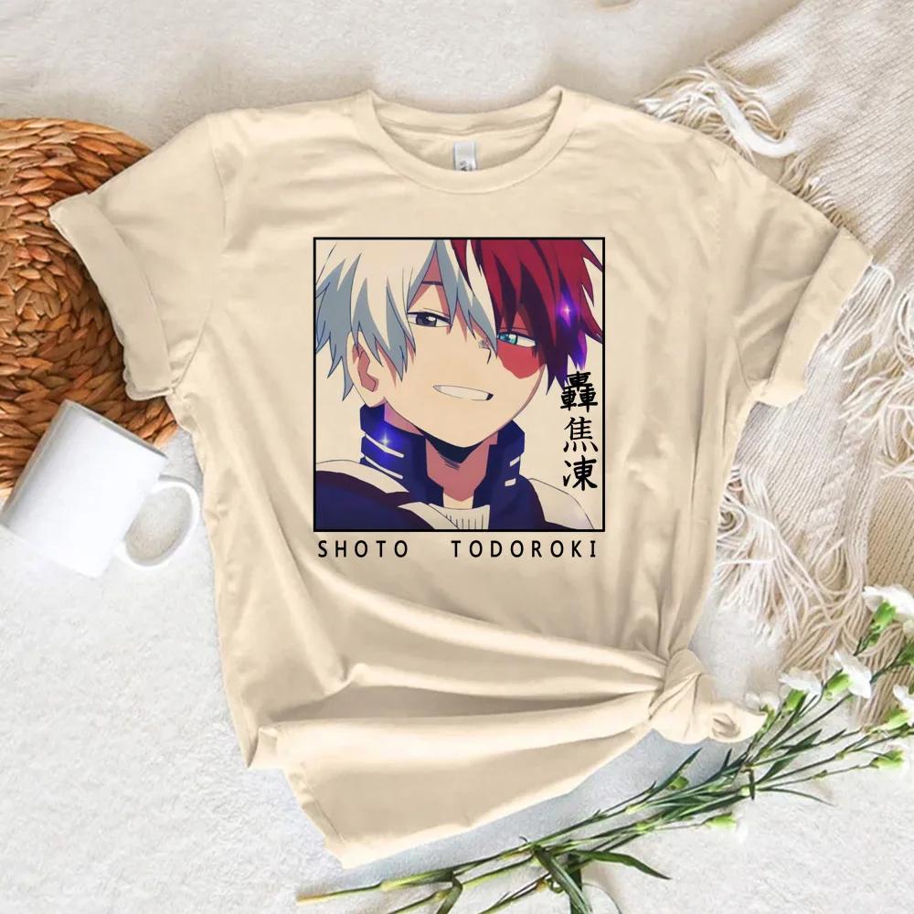 Bakugou My Hero Academia Comic Female T Shirt Women Manga T-shirts Woman Tshirt