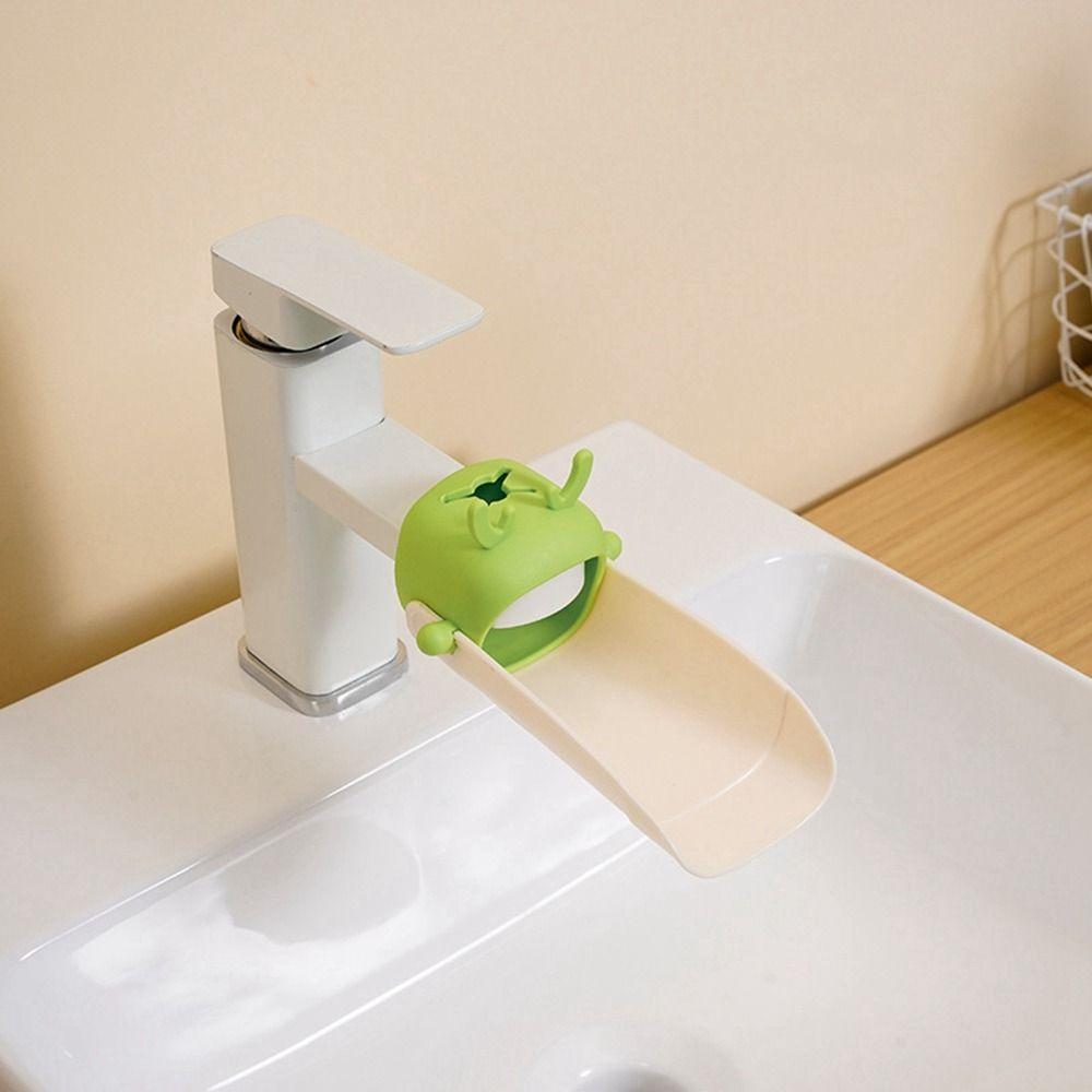 

Удлинитель смесителя для мытья рук, аксессуары для ванной комнаты, удлинитель водопроводного крана для ванной комнаты зелёный