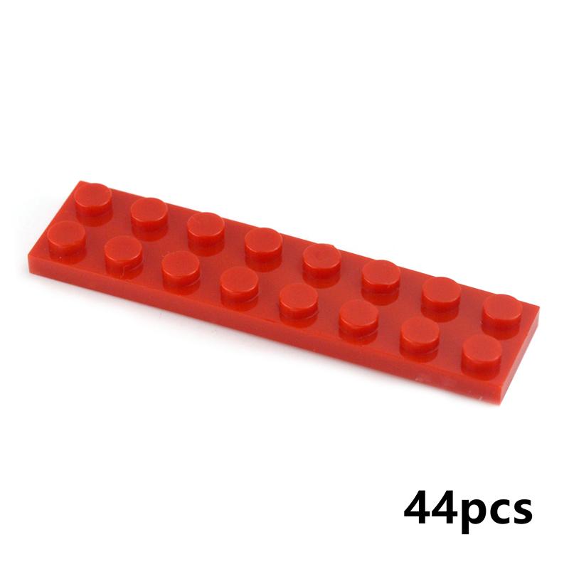 DIY Building Blocks Thin Figures Bricks 2x6 2x8 2x10 Dots Colorful Educational Creative Size Compatible all brand Toys for Kids