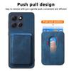 For Motorola Moto G86 Power 5G Magnetic Case Case Retro Leather + TPU Phone Cover with Detachable Card Slot