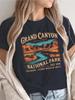 Grand Canyon National Park Vintage Retro Graphic T-shirt