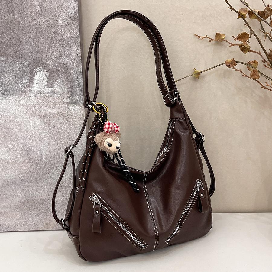 Large Capacity Tote Bag Women's New Fashion Casual Backpack Shoulder Bag