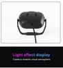 Double Tube Snowflake Christmas Projection Lamp Atmosphere Decoration Small Night Lamp Outdoor Projection Atmosphere Lamp