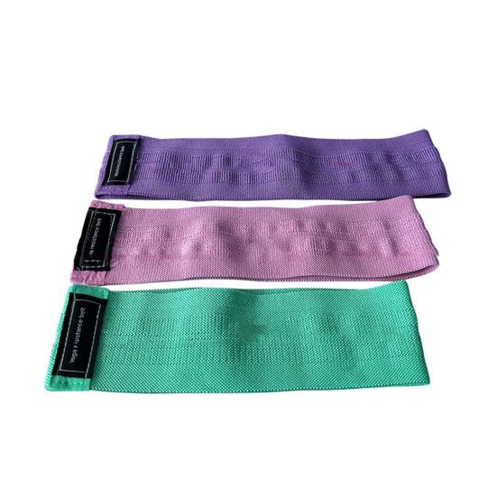 3Pcs Resistance Band Men Women Glutes Hip Building Booty Band Yoga Legs Elastic Exercise Band Stretching Training Band Home