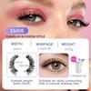 Magnetic False Eyelashes Natural Look With Clips Reusable Long-Lasting Makeup Enhancement Daily Wear