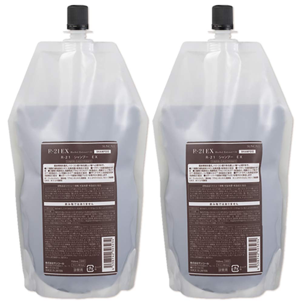 

Suncall R-21 Extra Shampoo EX 700mL Refill x 2 Set