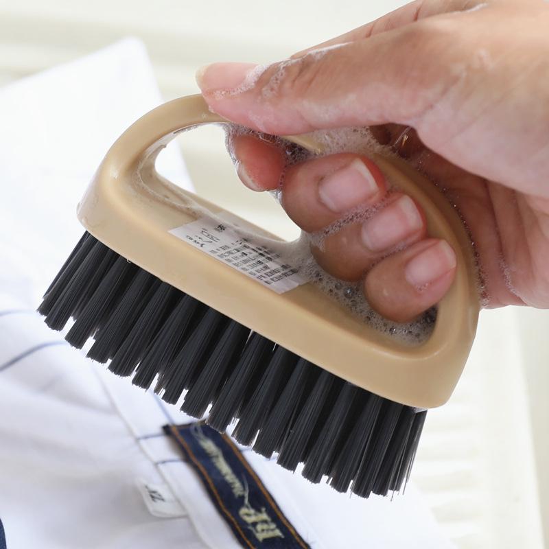 Spazzola per Bucato e Scarpe Morbida e Ispessita con Manico