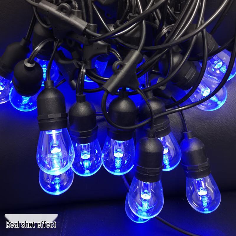 Solar Colorful LED String Lights for Garden & Christmas Decoration