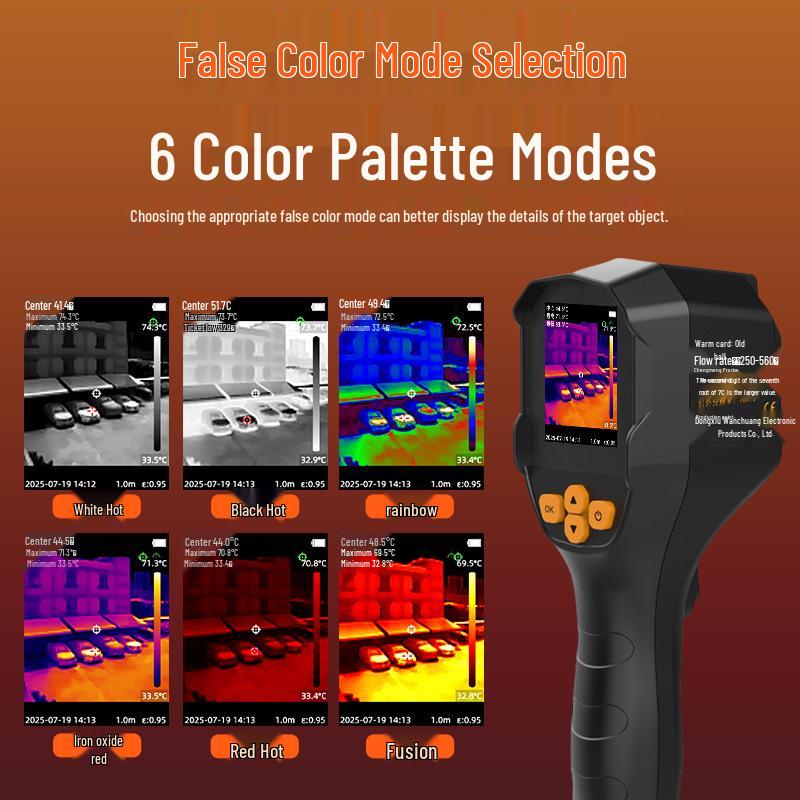 Xima ST8660 High-Precision Infrared Thermal Imager for Electrical Cabinet Inspection & Floor Heating Leak Detection.