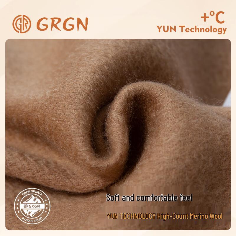 GRGN Women's Pure Cashmere Autumn Winter Scarf with Gift Box