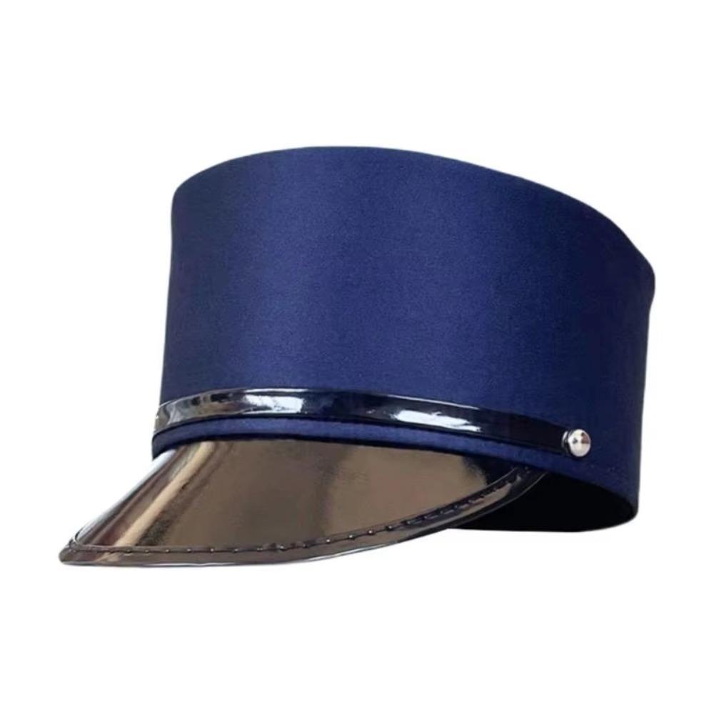 Dress Up Train Engineer Hat Railroad Engineer Halloween Cosplay Cap Conductor Driver Hat  For Adult